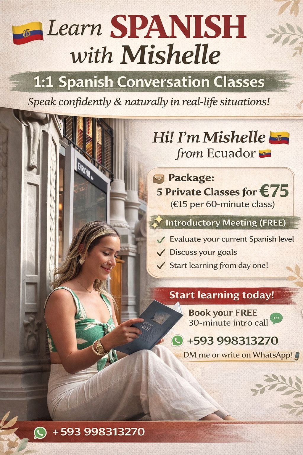 LEARN SPANISH WITH MISHELLE