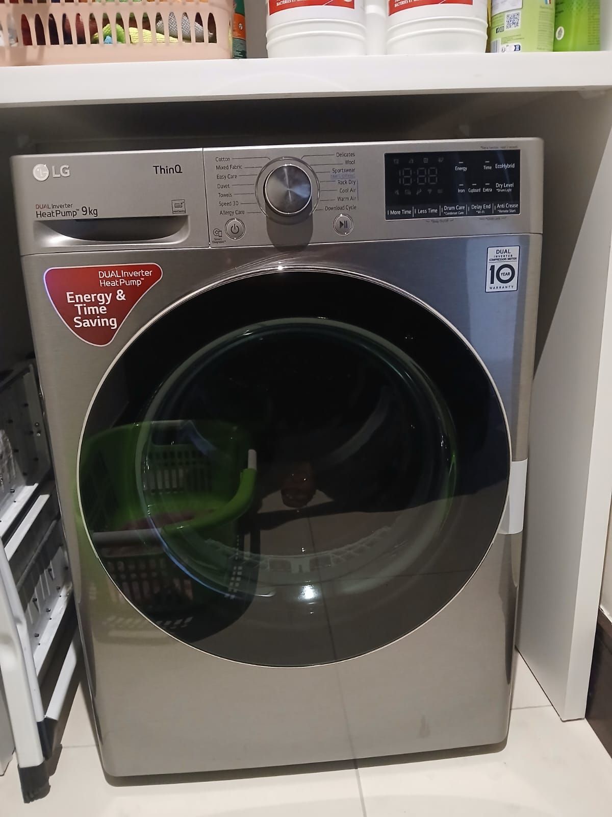 LG brand tumble dryer, almost new