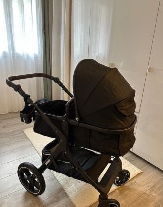 NUOVO passeggino 3 in 1 + seggiolino auto + accessori