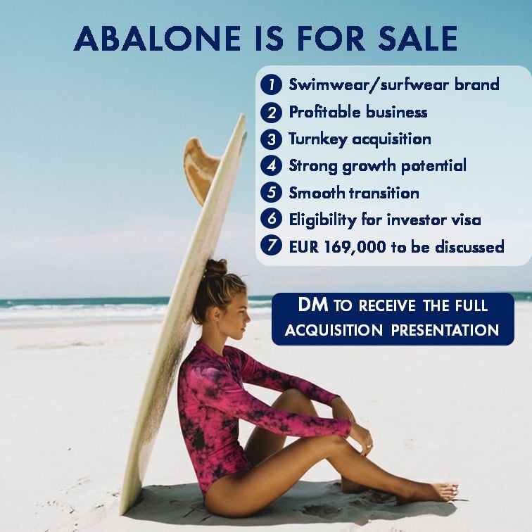 The company operating the Abalone brand is for sale at €169,000