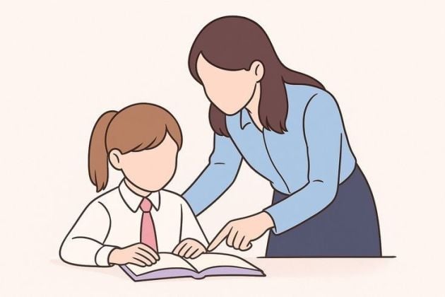 tutoring in English for children from 5 to 10 