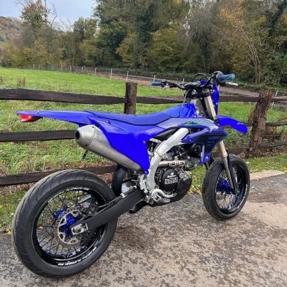 Motocicletta Yamaha WR450F