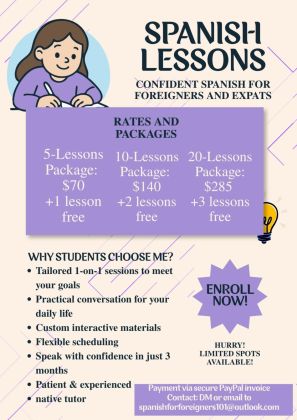 Spanish Lessons for Expats