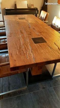 vente magnifique table + 6 chaises