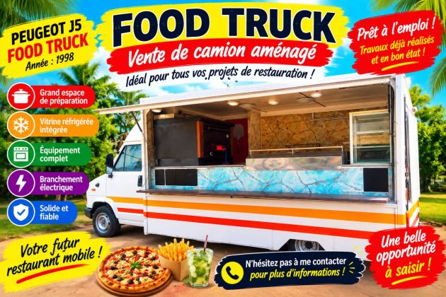 Food truck a vendre
