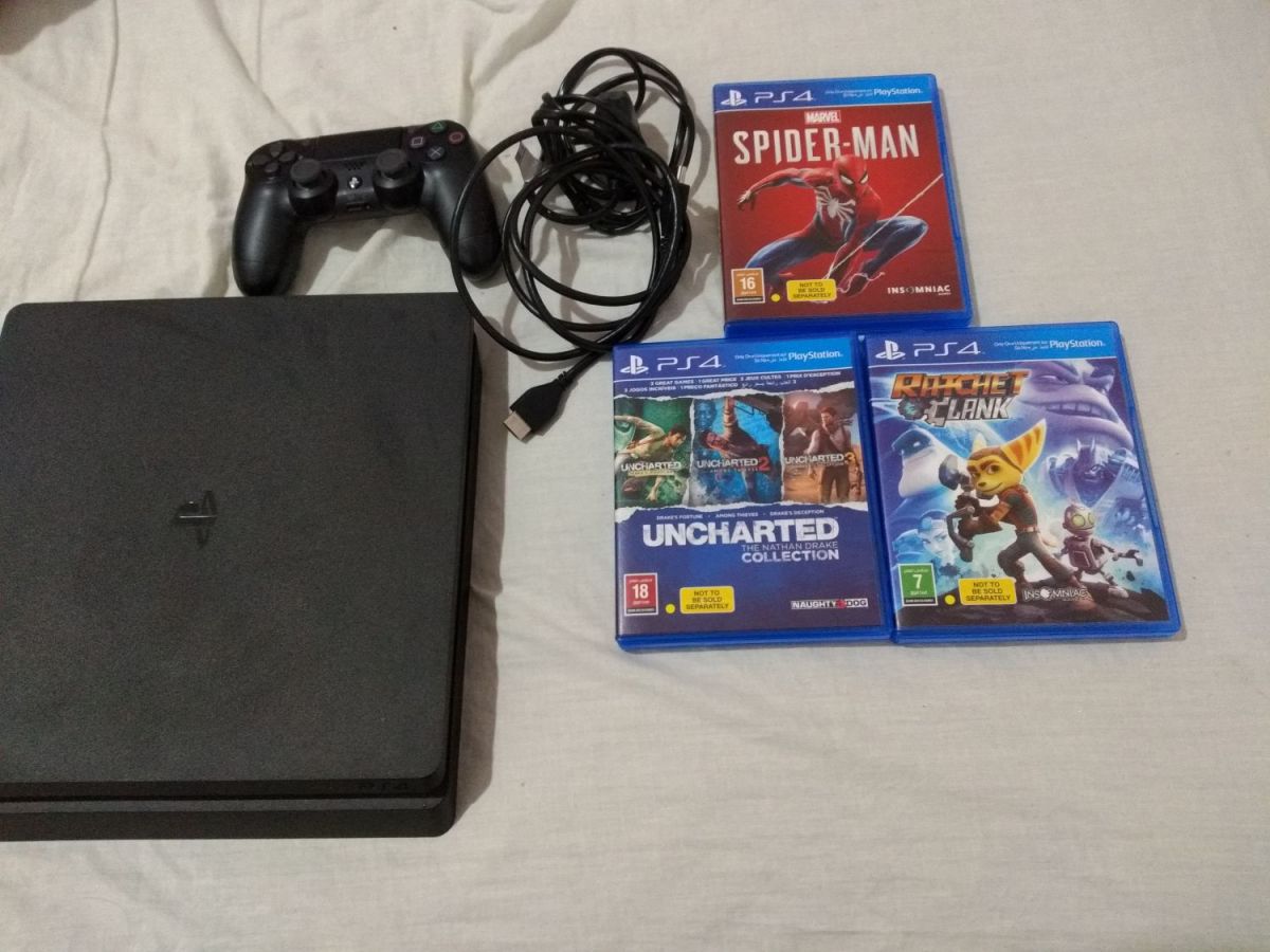 Sony ps4 slim 500gb, video games in Saudi Arabia in Riyadh