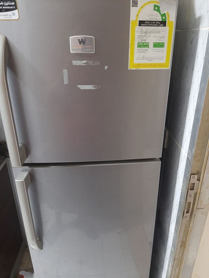 Ar 900 / whitewestinghouse refrigerator, 8.79 cu feet, silver for sale