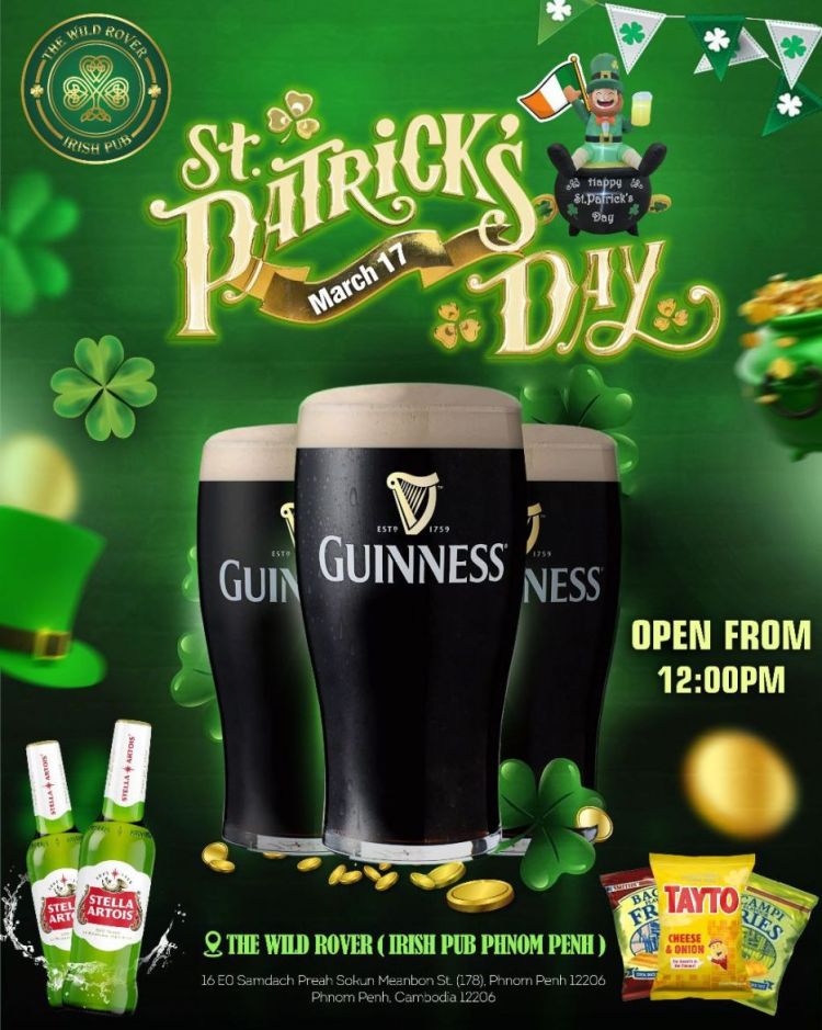 Saint Patrick&#39;s Day Celebrations Phnom Penh Cambodia