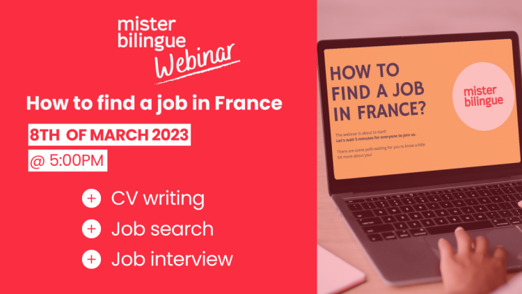 Webinar: How to find a job in France 