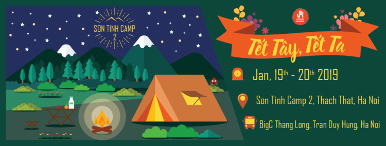 T&#7871;t tây, T&#7871;t ta (Vietnamese Tet camping event)