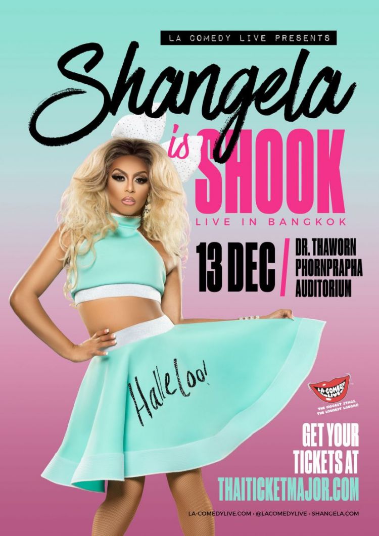 Shangela Is SHOOK - Live in Bangkok