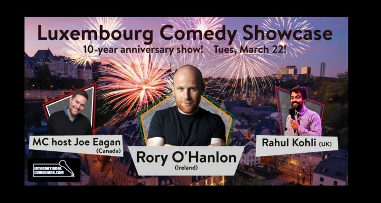 10-year anniversary special edition of Luxembourg Comedy Showcase 