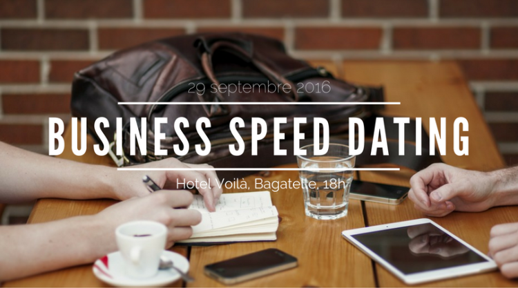 Business speed dating event