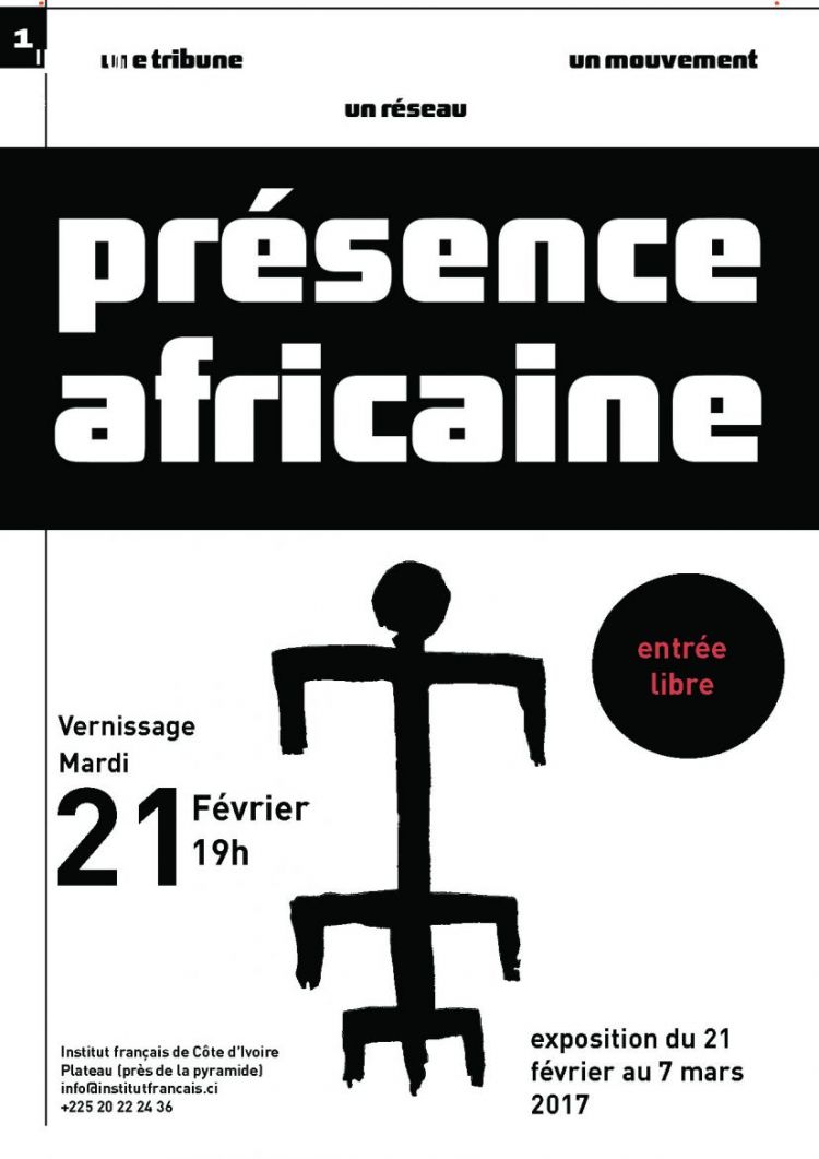 Vernissage de l&#39;exposition Présence Africaine