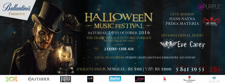 Halloween Music Festival Feat Headliner DJ EVE CAREY