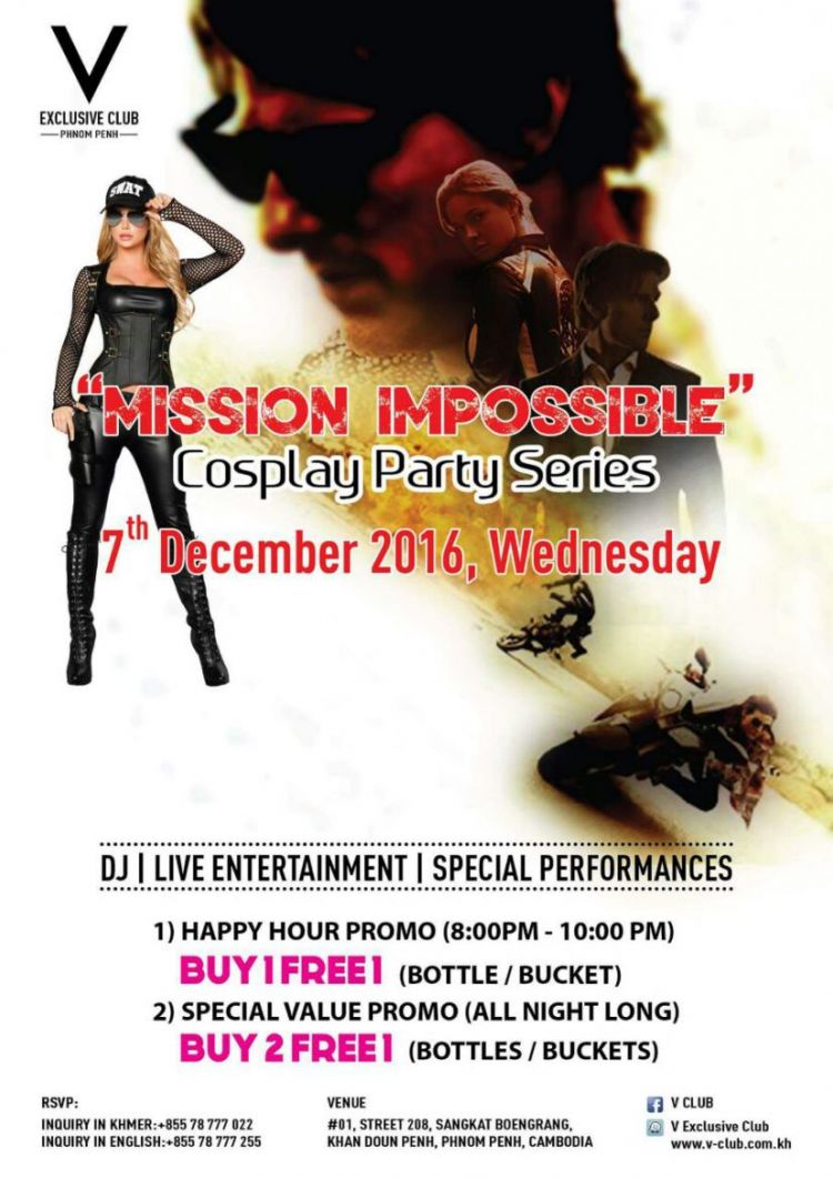 &quot;MISSION IMPOSSIBLE&quot; - COSPLAY PARTY SERIES -