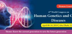 6th World  Congress on Human Genetics and Genetic Diseases