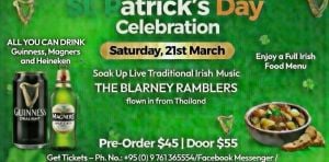 St. Patrick's Day Celebration, Yangon