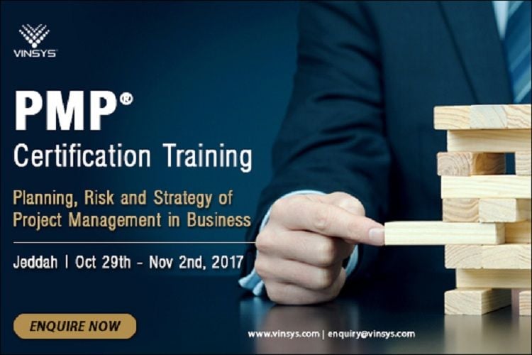 PMP® Certification Training Jeddah in Vinsys