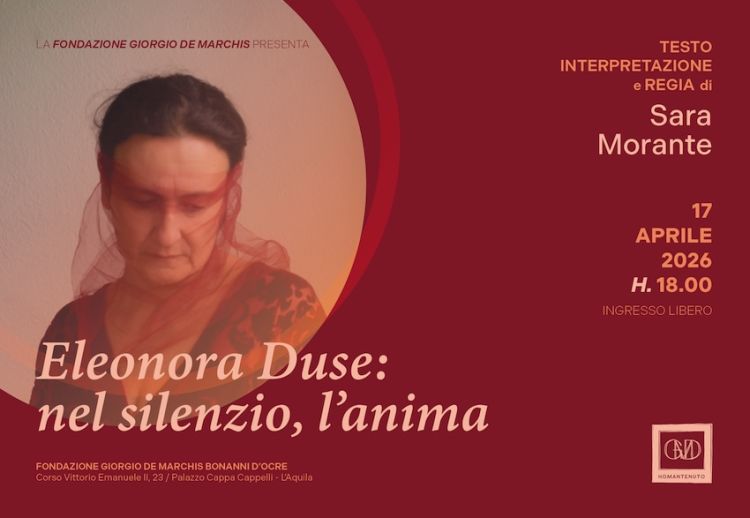 Sara Morante - Eleonora Duse: nel silenzio, l’anima