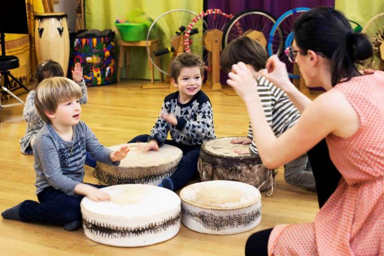 Musical workshop with your child offered in our Cap Canaille Rolle Daycare on February, 3rd 