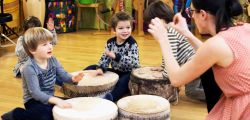 Musical workshop with your child offered in our Cap Canaille Rolle Daycare on February, 3rd 
