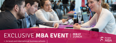 Access MBA One-to-One event in Zurich