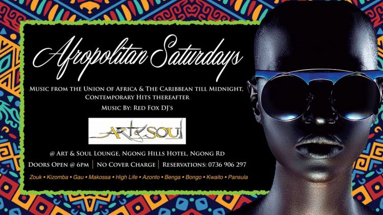 Afropolitan Saturdays at Art & Soul Lounge
