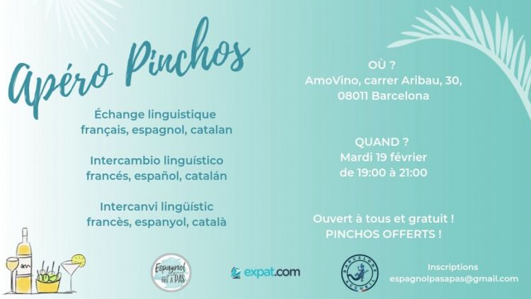 Quedada Expat.com en AmoVino, Barcelona - Pinchos gratis