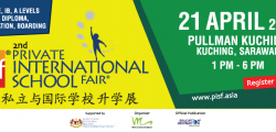2nd Private International School Fair in Kuching