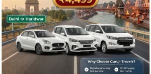  Delhi to Haridwar Taxi