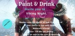 Paint & Drink invite you to the Viking Night!