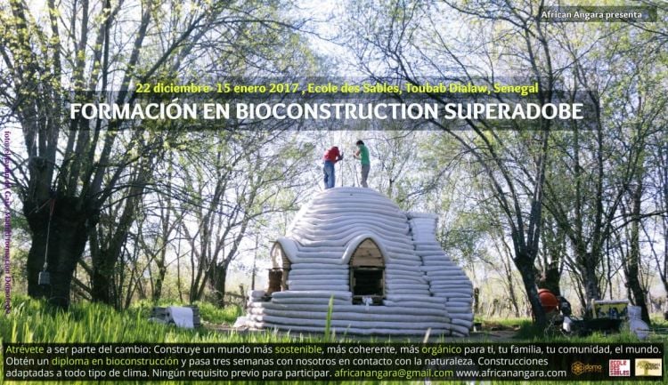 INTENSIVE TRAINING COURSE BIOCONSTRUCTION-EARTH BAG FOR ALL PEOPLE