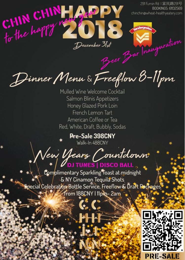 New Year&#39;s Eve at Chin Chin by WHEAT