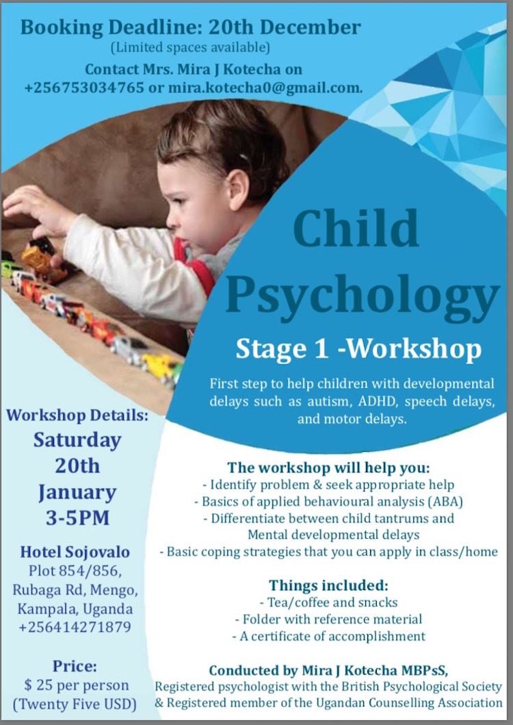 Child Psychology Workshop