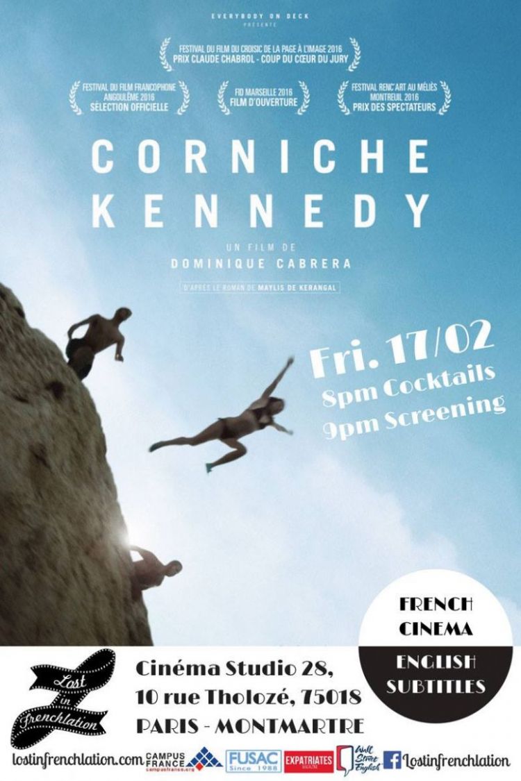 Cinema night &#39;CORNICHE KENNEDY&#39; w/ Eng. Subs   Cocktail - Lost in Frenchlation