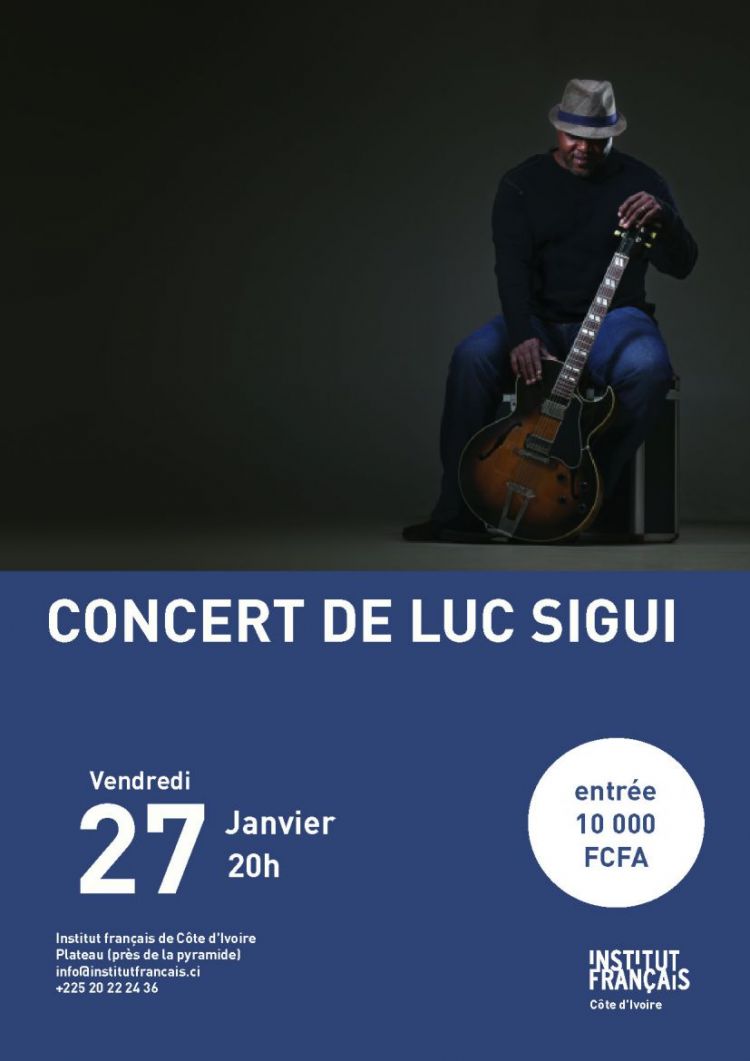 Luc Sigui, concert jazz