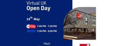 Staffordshire University Virtual UK Open Day