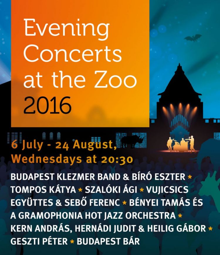 Evening concerts at the Zoo