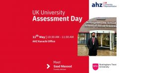 Nottingham Trent University Assessment Day AHZ Karachi Office