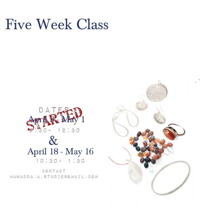 Five week art/ jewelry workshop 
