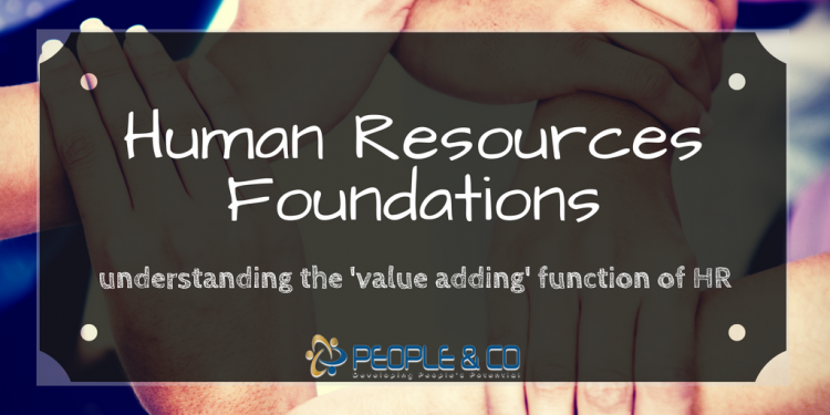 Human Resources Foundations