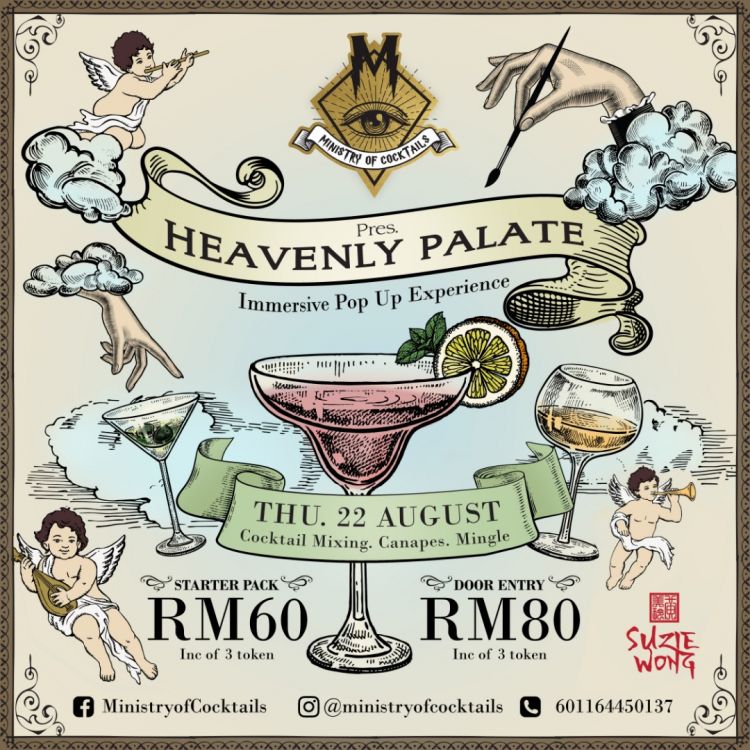 Ministry of Cocktails pres &quot;HEAVENLY PALATE&quot;