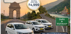 Delhi to Rishikesh Ertiga Cab Service at Best Price