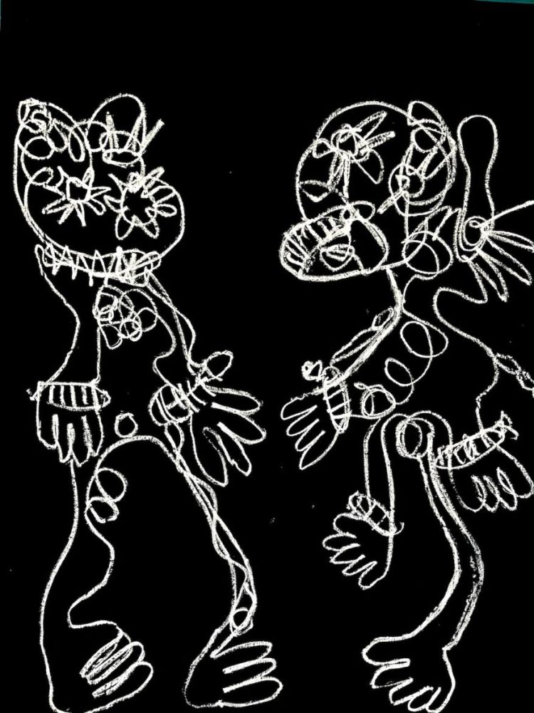 Emanuele Parmegiani - Bianco su nero