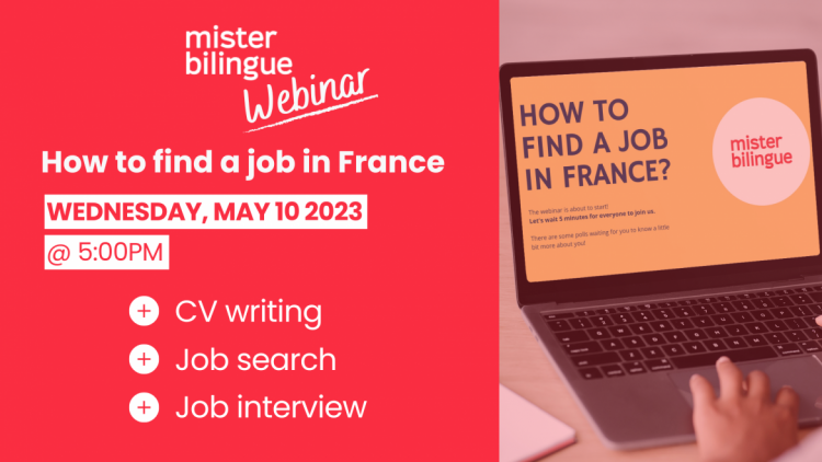 Webinar: How to find a job in France?
