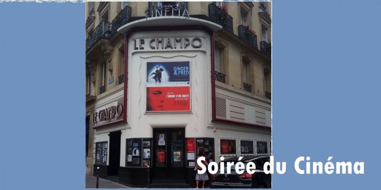 Italien Film &quot;le Veuf&quot; (The widower) au Cinéma Le Champo