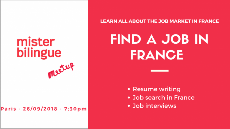 Meetup : Comment trouver un emploi en France