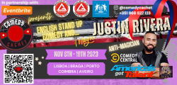 Stand Up Comedy - JUSTIN RIVERA - Live in Aveiro