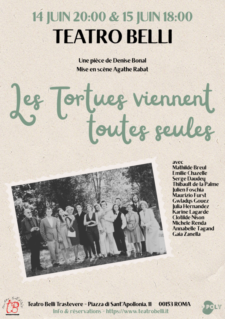 LES TORTUES VIENNENT TOUTES SEULES